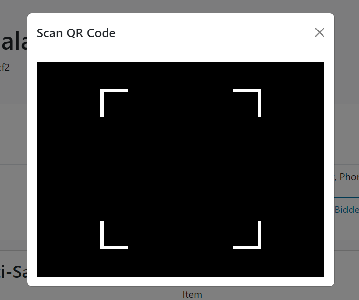 QR Code Check-In